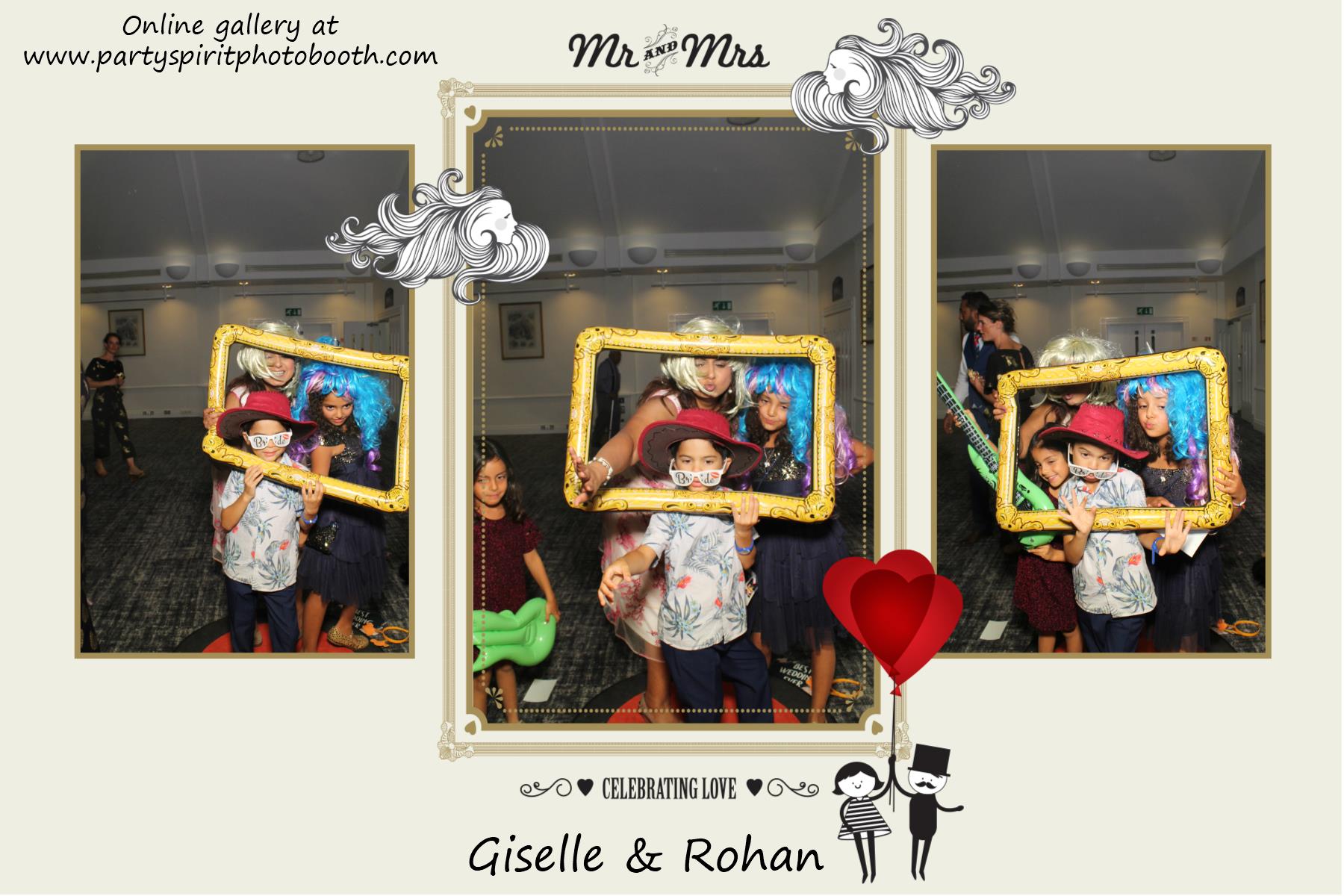Giselle and Rohan's Wedding | View more photos from the event at gallery.partyspiritphotobooth.com/u/PartySpiritPhotoBooth/Giselle-and-Rohans-Wedding